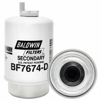 BALDWIN FILTERS Fuel Filter: Cartridge, 6 in Overall Lg, 3 5/16 in Outside Dia, 11/16 in Inside Dia (MPN BF7674-D)