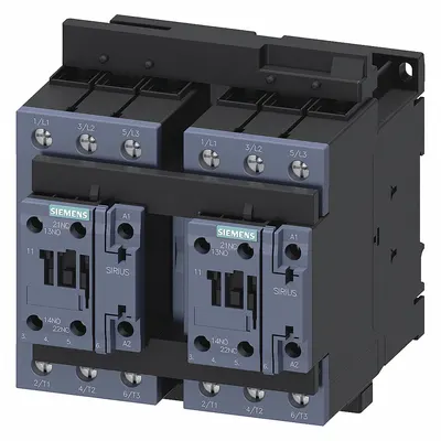 Siemens 3RA23368XB301AK6 Reversing IEC Contactor - Reversing IEC Contactors