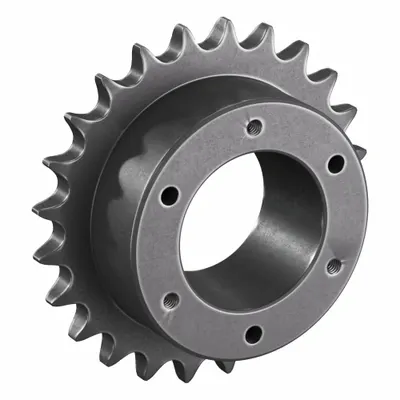 TRITAN Sprocket: For 50 Chain, 24 Teeth, 4.788 in Pitch Dia, 5.12 in Outside Dia - Size 50 Bushed-Bore Roller Chain Sprockets