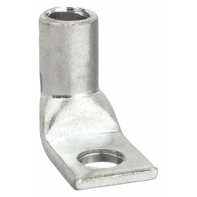 THOMAS & BETTS Compression Lug: 1/4 in Stud Size, 4 AWG For Wire Sizes, Stranded Wire Type - One-Hole Compression Lugs