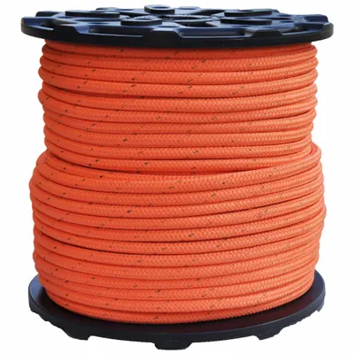 ALL GEAR Rigging and Climbing Rope: Double Braid, 3/4 in Dia, 4,600 lb Working Load Limit - Rigging & Climbing Rope