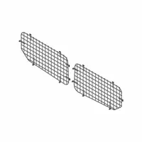 WEATHER GUARD Van Window Screen: Van Window Screen, Steel, 18 19/50 in Overall Wd, Side Door, Black (MPN 88055)