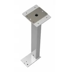 This bench scale column elevates an indicator to a comfortable viewing height for industrial weighing applications. It includes a universal column bracket and is compatible with B-TEK models BT-BC and BT-BS. Overall height is 24 inches, width is 4 inches.