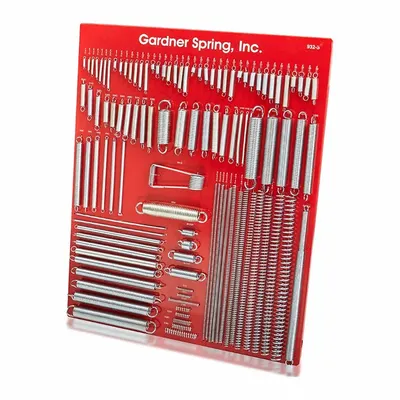 OEM Compression/Die Spring Assortment: Carbon Steel, 600 Pieces - Extension Spring Assortments