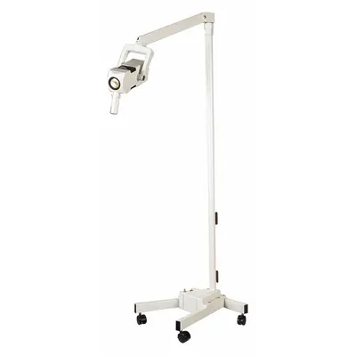 BURTON Examination Light: Halogen, 60,000 lux @ 1 m, Floor Stand, 4300K, 94 CRI - Floor-Stand Medical Lights