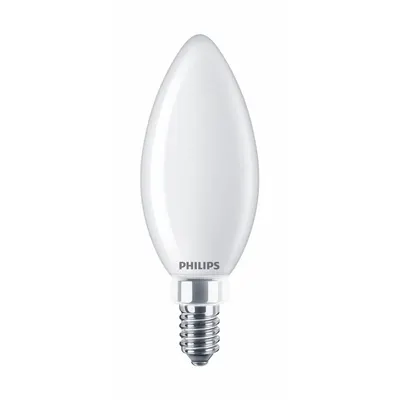 PHILIPS Compact LED Bulb: Candelabra Screw (E12), LED, (B) Bullet, B11, 5 W Watt - Candelabra Screw Base (E12) Lamps