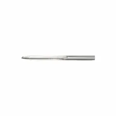 This solid carbide drill reamer combines drilling and reaming in a single operation. It has a #10 size, 0.1935 diameter, 118° point angle, and 6" overall length. Suitable for precision holemaking in metalworking and tooling applications.