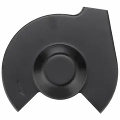 Replacement guard cover for compatible BLACK & DECKER power tools. Protects internal mechanisms during operation. Suitable for use in maintenance and repair applications.