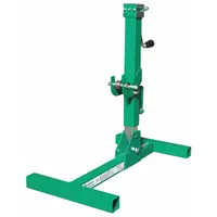 GREENLEE Reel Stand: 0 Spindles, 11 in x 18 in x 54 in, For 72 in Max Spool Dia, Steel, 1 Spindles (MPN RXM)