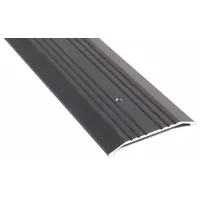 NATIONAL GUARD Door Threshold: Saddle, Aluminum, 4 ft Lg (MPN 425DKB-48)