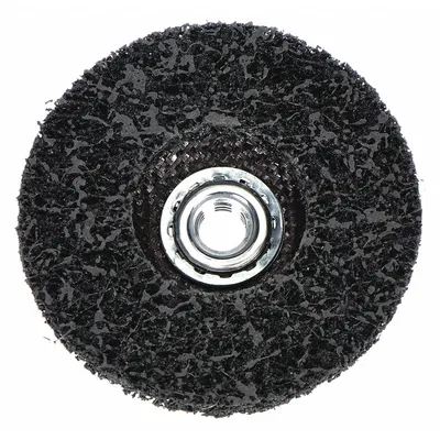 NORTON Rapid Strip Non-Woven Depressed Center Disc - Coating-Removal Discs for Thin-Gauge Metals