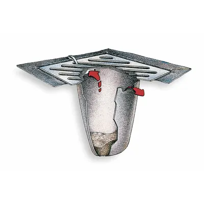 ULTRATECH Drain Filter: Oil/Sediment, Oil Capacity: 0.87 gal /Sediment Capacity: 40 lb - Frameless Insert Street Drain Filters