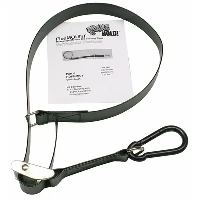 QUAKEHOLD Flex Mount Fastener RDFMMIC1 - Large- Sized Equipment Straps & Brackets