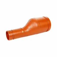 GRUVLOK Metal Pipe Elbow: Eccentric Reducer, 5 in x 3 in, 11 in Overall Lg (MPN 0390032126)