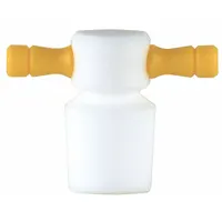 Stopper: PTFE, 13 Stopper Size, 1.25 in Overall Ht, Orange, 0 Holes, 1 Stoppers Included (MPN CG-3020-A-02)