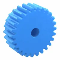 Machined Spur Gear: Module m 2, 26 Teeth, 10 mm Bore Dia, Nylon, 20° Pressure Angle, Plain Bore (MPN PS2-26)