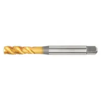 WIDIA GTD Spiral Flute Tap: M10x1.5 Metric, 6H, 3 Flute, Semi-Bottoming Chamfer (MPN VTSFT-TC6723)