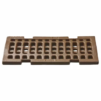JAY R. SMITH MFG. CO Grate: A, Rectangular, Square Holes, 5 3/8 in Overall Wd - Light-Duty Trench Drain Grates (Class A)