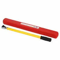 AMERICAN FORGE & FOUNDRY Micrometer Torque Wrench: 1/2 in Drive Size, 65 ft-lb, 22 3/4 in Overall Lg (MPN 42065)