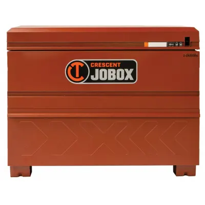 CRESCENT JOBOX 2D-656990 Chest-Style Jobsite Box with Drawers, 20 cu ft, Brown - Chest-Style Jobsite Boxes with Drawers