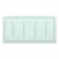 Polyester paint collector pads with a surface tackifier for capturing overspray in spray booths. Each pad measures 20 by 48 by 2 inches. Sold in an 8-pack. Suitable for industrial finishing applications