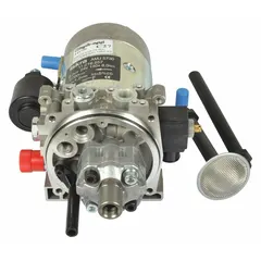 This Dayton oil pump motor is a replacement accessory for 2LEC1 and 2LEC2 stackers. It powers the hydraulic pump used to lift and lower loads in material handling operations.