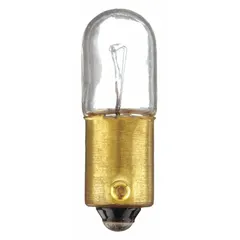 APPROVED VENDOR 1893-2PK T3-1/4 BA9s Miniature Bayonet Incandescent Lamp, 14V AC, White, 2-Pack