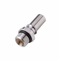 Quick Connection Coupling: Straight, 3/8 in Pipe Size, Cool Blue, Quick Disconnect, Brass (MPN LQ4D46006BLU)