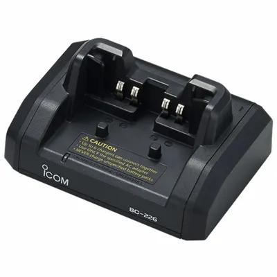 ICOM Single Unit Base: Fits Icom, For F3400D/F4400D/F52D/F62D/IP730D/IP740D/M85 Series - ICOM-Compatible Chargers & Power Cords
