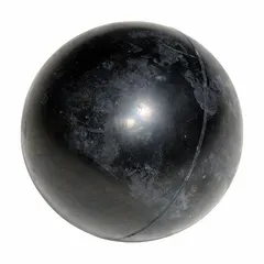 Replacement check ball for 2-inch pump check valves. Made of EPR material, weighing 0.323 lb. Used to prevent backflow and maintain prime in industrial pump systems handling water, wastewater, and process fluids.