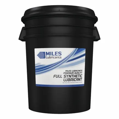 MILES LUBRICANTS Compressor Oil: 5 gal, Pail, 20 SAE Grade, 46 ISO Viscosity Grade - Air Compressor Oils