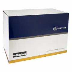 Maintenance kit for compressed air systems, includes a 24V solenoid valve and fixing screws. Designed for servicing control valves to restore pneumatic operation in industrial automation and process control applications.
