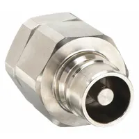 SNAP-TITE Hydraulic Quick Connect Hose Coupling: 1/2 in, 316 Stainless Steel, 53 lpm Max. Flow Rate (MPN SVHN8-8FV)