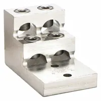 BURNDY Mechanical Connector: For Wire Size 1/0 AWG – 750 kcmil, 4 Wire Terminations (MPN K22A39U2)