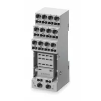 OMRON Relay Socket: 10 A Rating, DIN-Rail Socket Mounting, 14 Pins, G Socket, Elevator (MPN PYF14S)