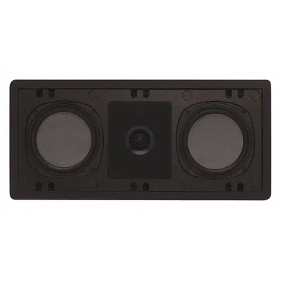 PHASETECH Speaker: Passive, 2-Way, 8 ohm Impedance, 10 in Overall Wd - Wall-Mount Speakers