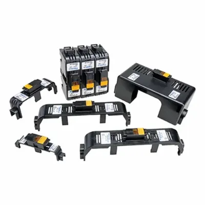MERSEN Fuse Block Cover: For H/K/R Fuse Class or Type, 600 V AC, Non-Indicating - Non-Indicating Fuse Block Covers