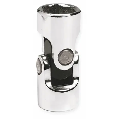 PROTO Flex Socket: 3/8 in Drive Size, 3/8 in Socket Size, 12-Point, Std, Chrome - 3/8" Drive SAE Flex Sockets