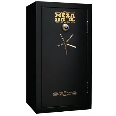 MESA SAFE Safe: Mechanical Combo Lock, 14 cu ft Capacity, Steel, 59 in H x 32 in W x 27 in D - Free-Standing Security Safes