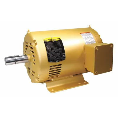 BALDOR General Purpose Motor: Rigid Base Mount, Open Drip Proof, 3 hp, 230/460V AC - Rigid Base 3-Phase General Purpose AC Motors