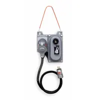 HUBBELL KILLARK Hazardous Location GFCI: Manual Reset, 3 ft Cord Lg, 12/3, 5-20P Plug, 20 A Current (MPN UGFI20AD)