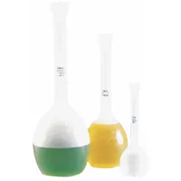 NALGENE Volumetric Flask: Volumetric, Polypropylene, 50 mL, 1.69 fl oz, Non-Sterile, Autoclavable (MPN 4000-0050)