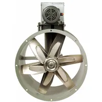 DAYTON Tubeaxial Fan: Flammable Vapor, 30 in Blade, 10,955 cfm @ 0.000 in SP, 208-230V AC, 1 Phase (MPN 7AF90)