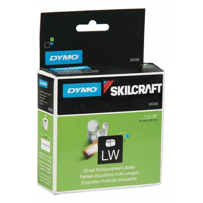 SKILCRAFT Thermal Transfer Precut Label Roll - Skilcraft Thermal Transfer Precut Label Rolls
