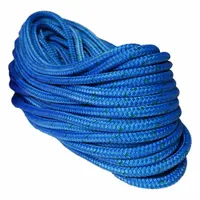 ALL GEAR Rigging and Climbing Rope: Double Braid, 1/2 in Dia, 2,100 lb Working Load Limit, Nylon (MPN AGBR12120)