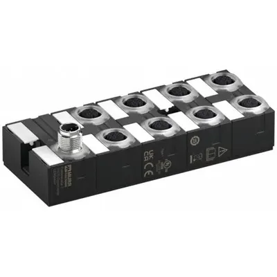 MURRELEKTRONIK IO-Link hub: 8 Output Ports, 5-Pole A-Coded M12 Female, 16 Digital Inputs - High-Power Class B IO-Link Hubs