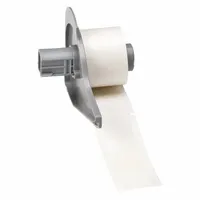 Wraparound Label: 3 3/8 in x 1 in, 1 in, Vinyl, White (Matte), For 3 AWG to 250 kcmil Wire Gauge (MPN M7-64-427)
