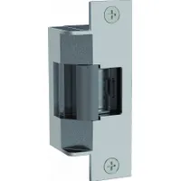 HES Electric Door Strike: 1 1/4 in Wd, 4 7/8 in Ht, Cylindrical, Stainless Steel (MPN 7501-630)