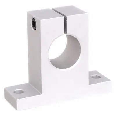 Dayton Mounted Linear Bearing: For 3/4 in Shaft Dia, Anodized Aluminum - Support Blocks for Linear Shafting