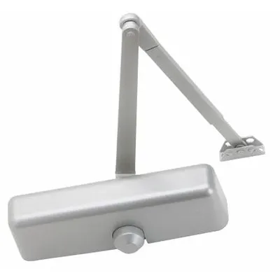 FALCON Door Closer: Parallel Mounting Type, Grade 2 - Medium Duty, Bronze, 9 1/16 in Lg - Parallel Arm-Mount Door Closers